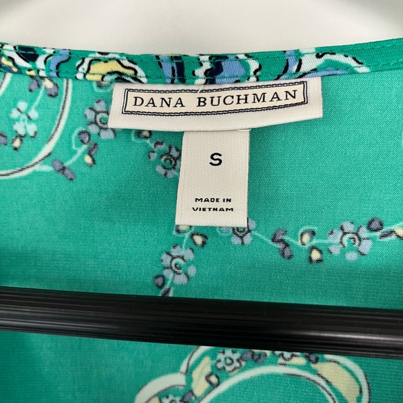 Dana Buchman Geen V-Neck Sleeveless Blouse - Picture 3 of 5